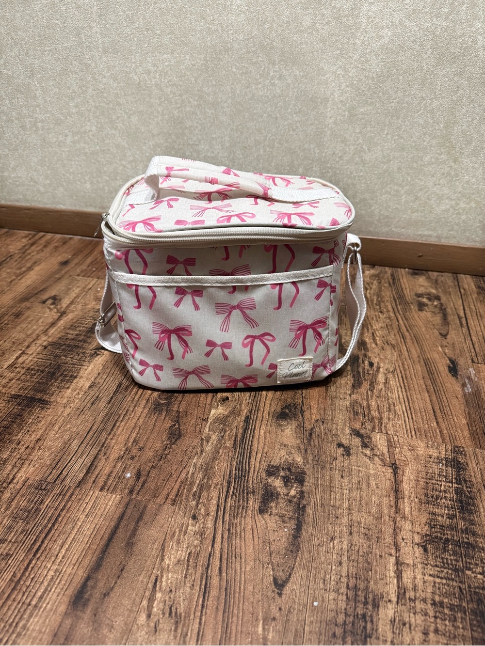 Pink Bow Print Women’s Insulated lunchbox
